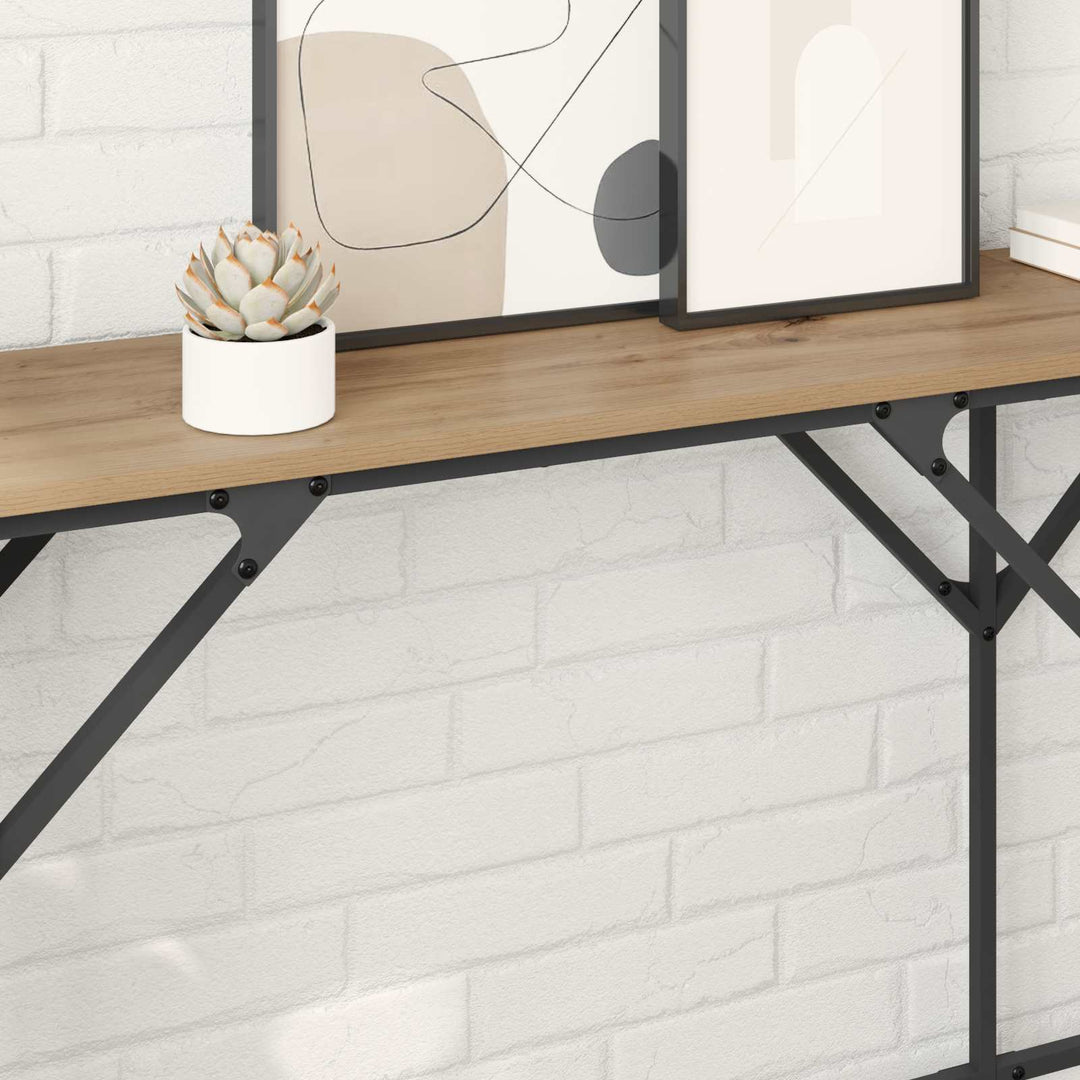 Konsolbord Artisan Ek 180 X 30 X 75 Cm Konstruerat Trä