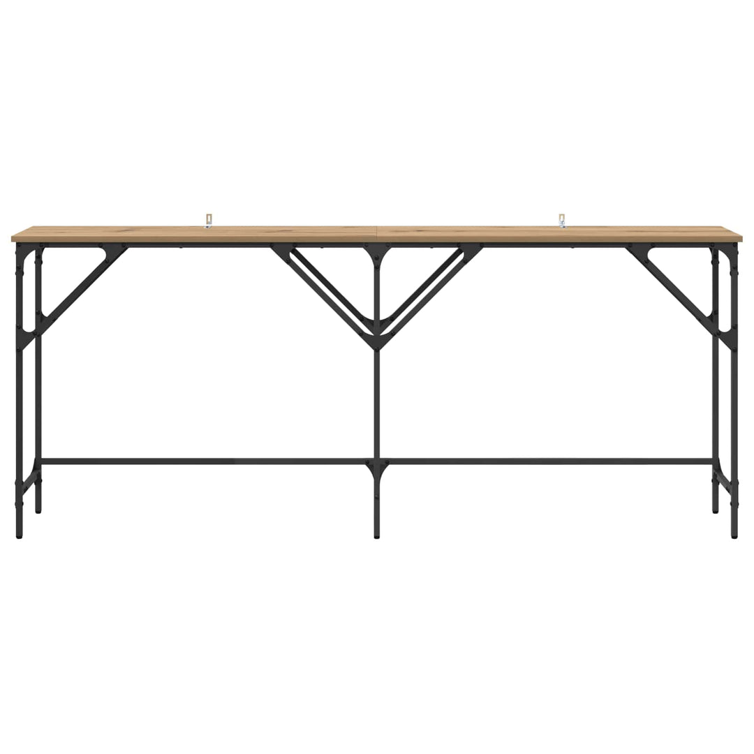 Konsolbord Artisan Ek 180 X 30 X 75 Cm Konstruerat Trä