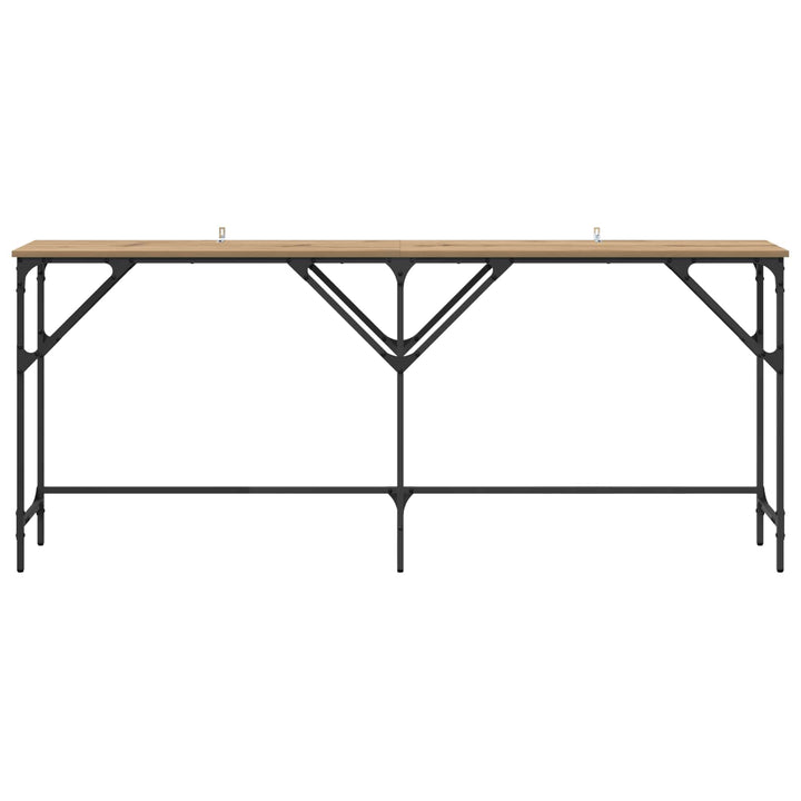 Konsolbord Artisan Ek 180 X 30 X 75 Cm Konstruerat Trä
