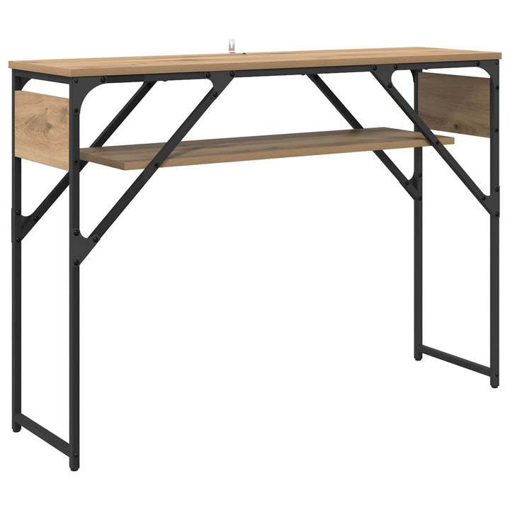 Konsolbord Artisan Ek 105X30X75Cm Konstruerat Trä