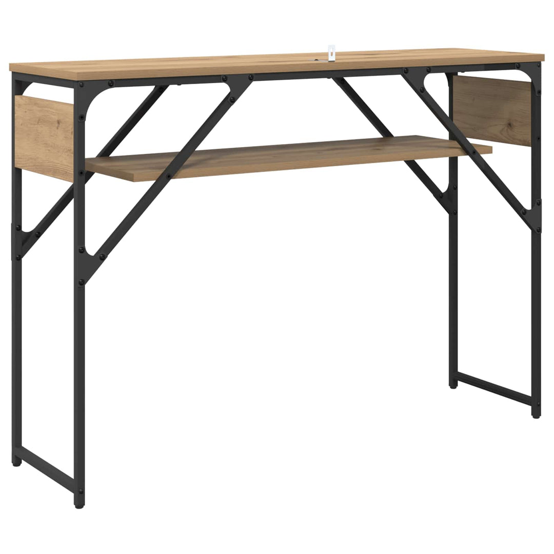 Konsolbord Artisan Ek 105X30X75Cm Konstruerat Trä