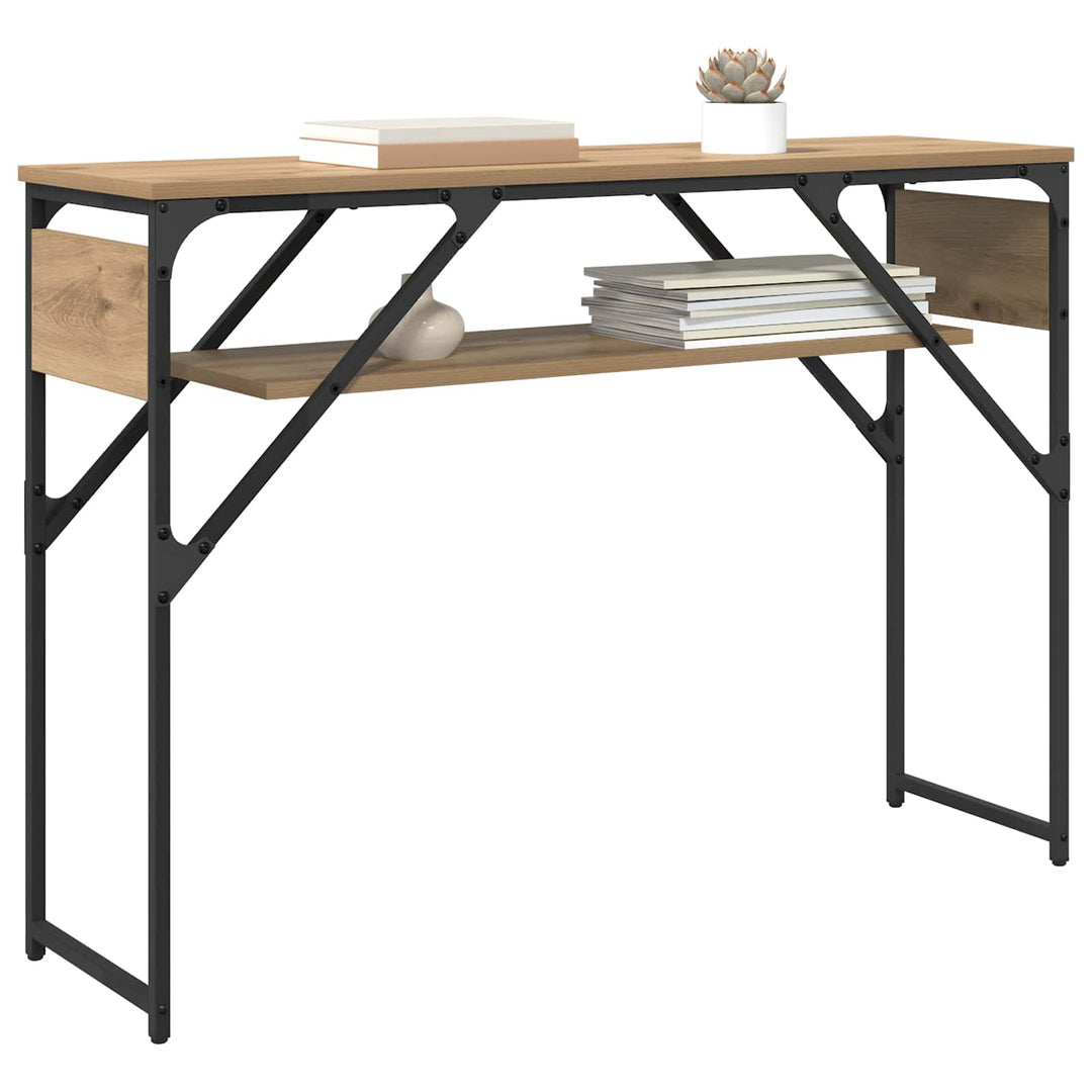 Konsolbord Artisan Ek 105X30X75Cm Konstruerat Trä