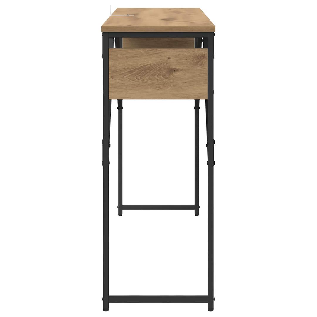 Konsolbord Artisan Ek 105X30X75Cm Konstruerat Trä