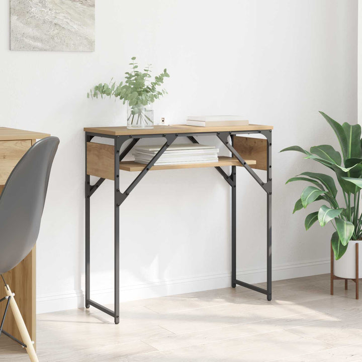 Konsolbord Artisan Ek 75X30X75Cm Konstruerat Trä