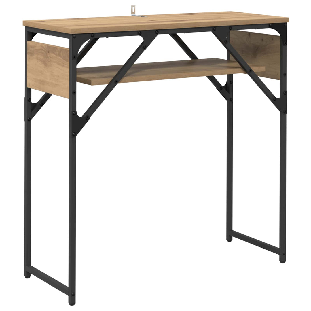 Konsolbord Artisan Ek 75X30X75Cm Konstruerat Trä