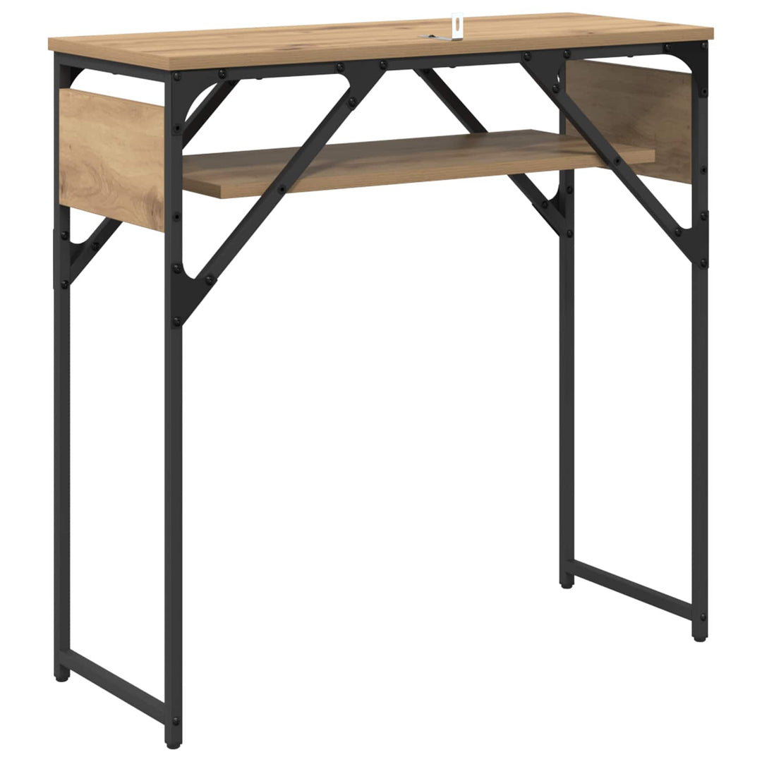Konsolbord Artisan Ek 75X30X75Cm Konstruerat Trä