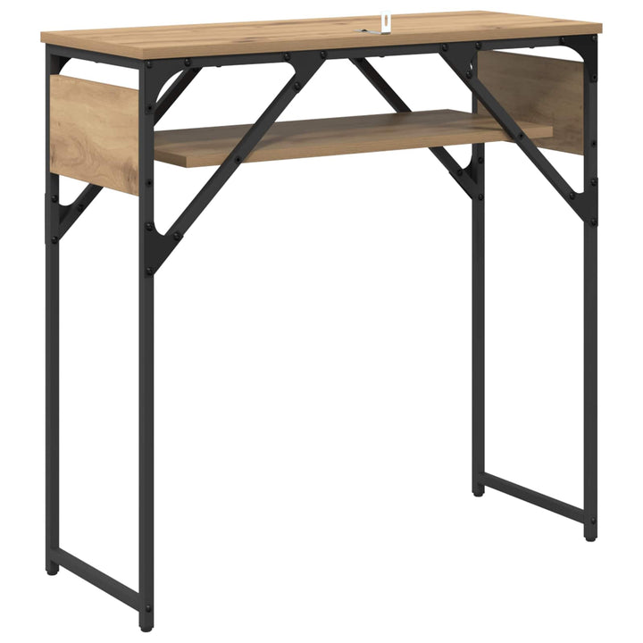 Konsolbord Artisan Ek 75X30X75Cm Konstruerat Trä