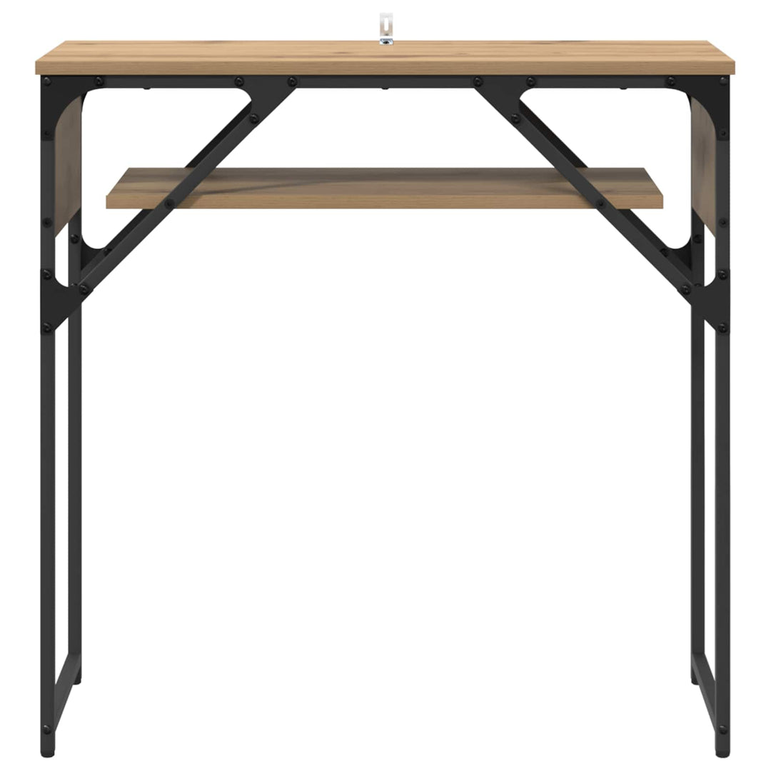 Konsolbord Artisan Ek 75X30X75Cm Konstruerat Trä