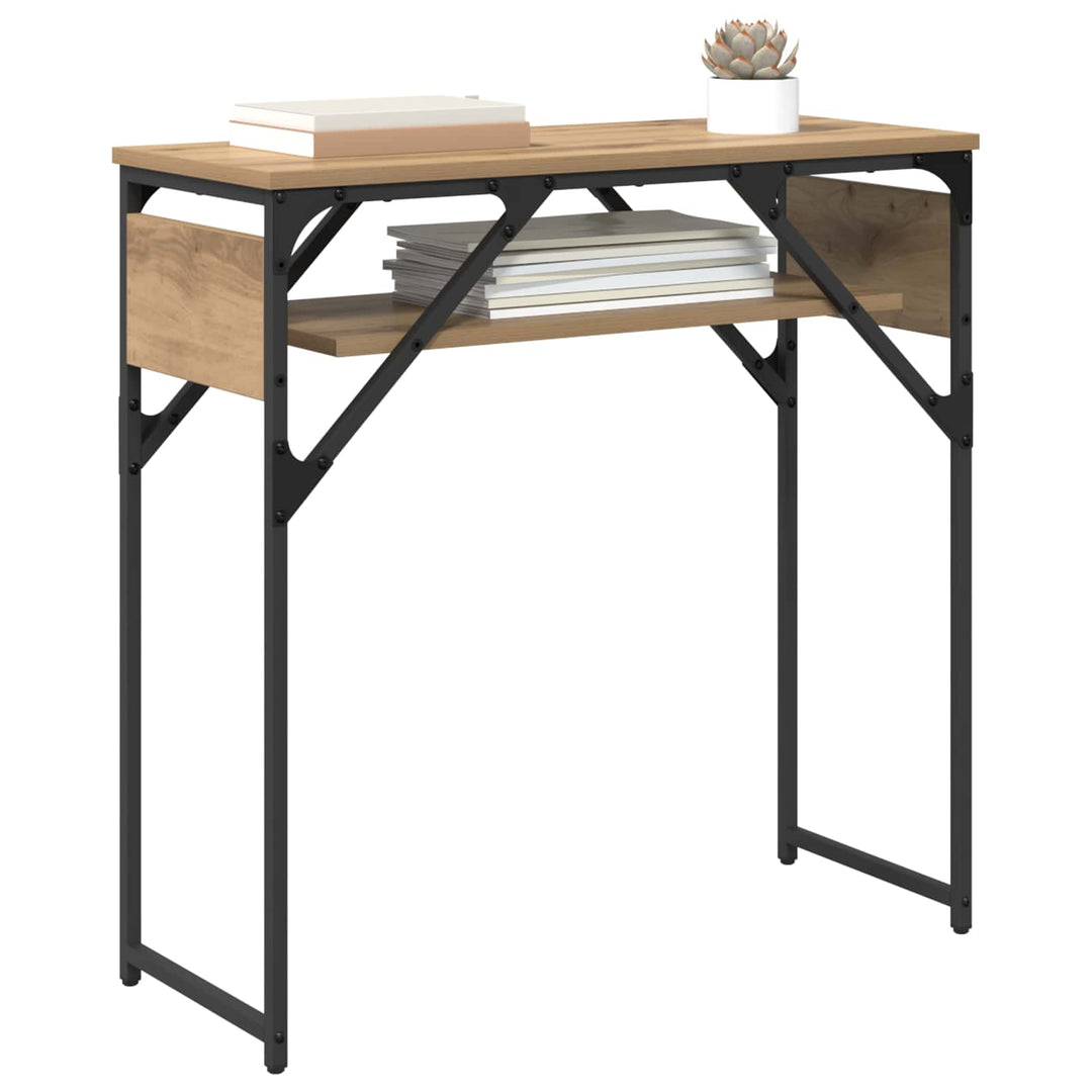 Konsolbord Artisan Ek 75X30X75Cm Konstruerat Trä