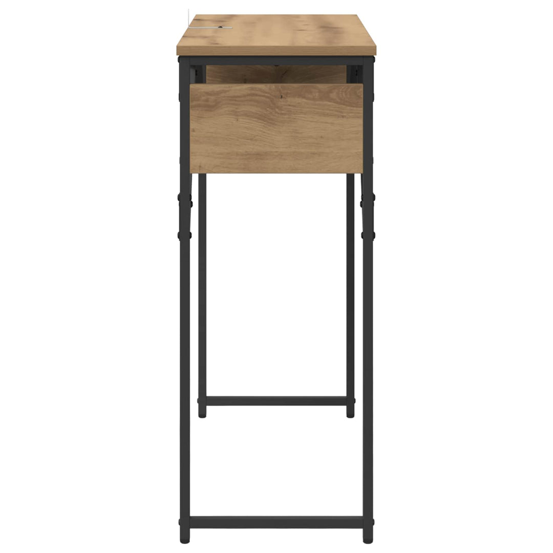 Konsolbord Artisan Ek 75X30X75Cm Konstruerat Trä