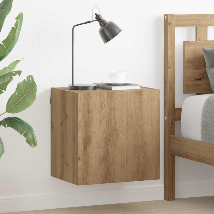 Tv-Väggskåp 2 Pcs Artisan Ek 40,5X30X40Cm Konstruerat Trä
