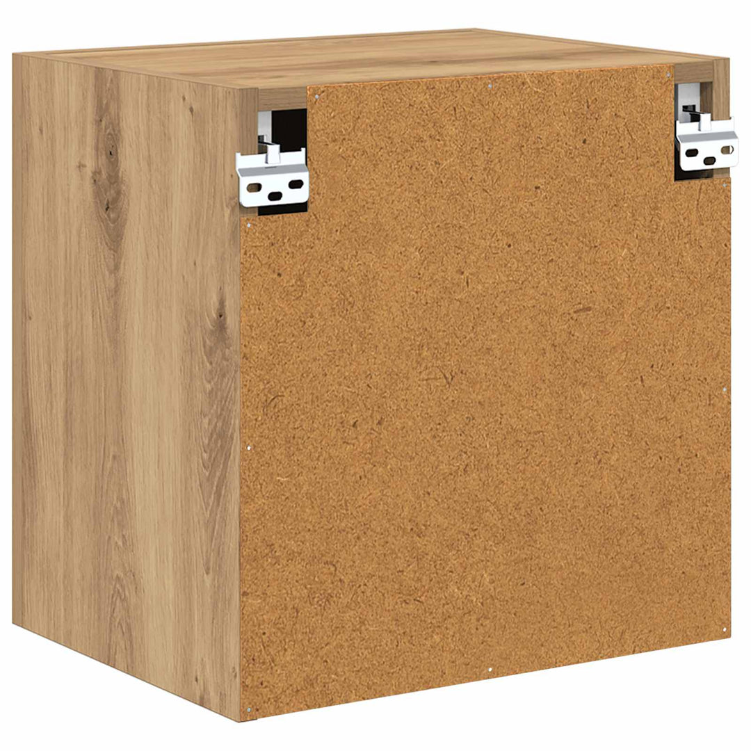 Tv-Väggskåp 2 Pcs Artisan Ek 40,5X30X40Cm Konstruerat Trä