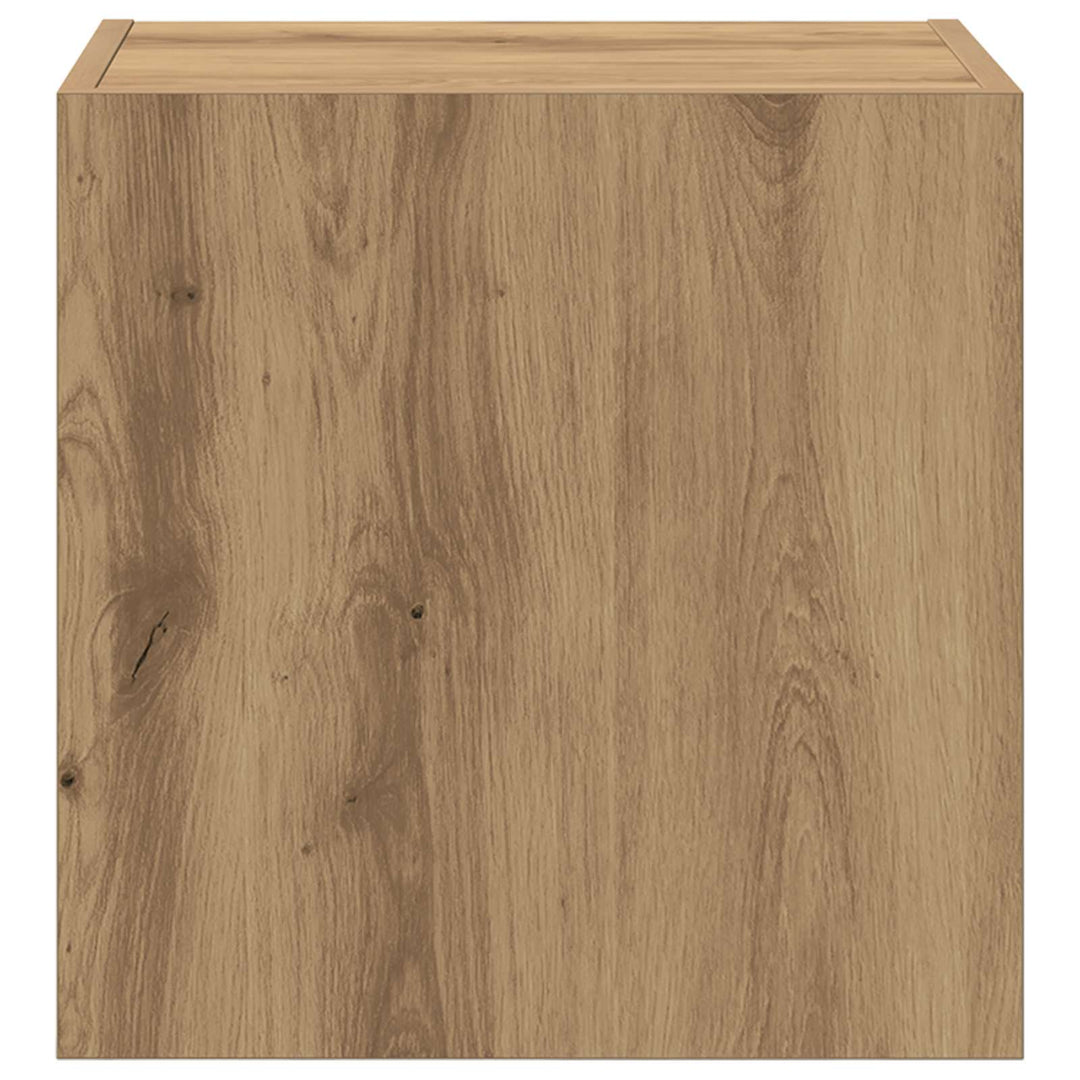 Tv-Väggskåp 2 Pcs Artisan Ek 40,5X30X40Cm Konstruerat Trä