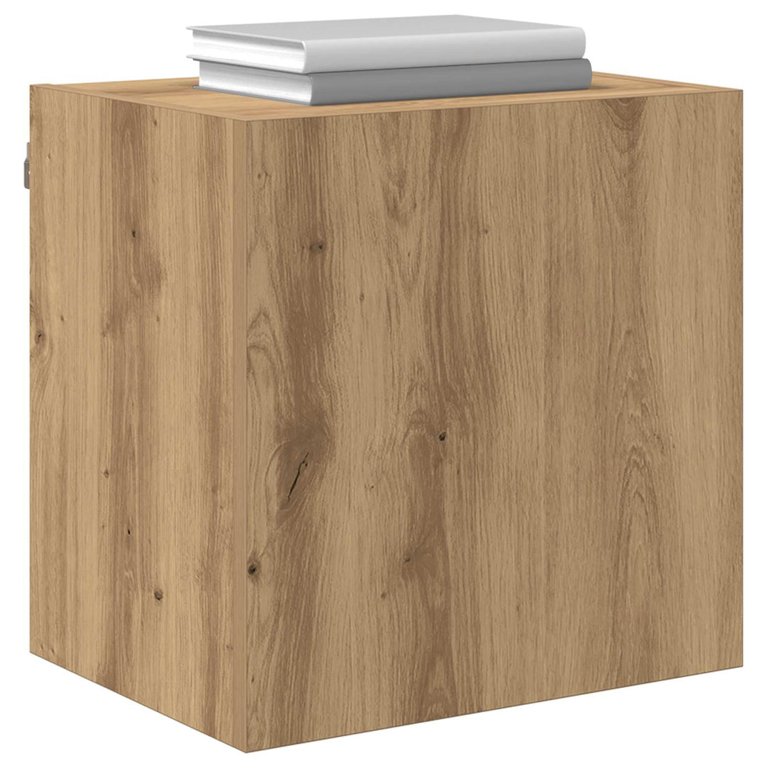 Tv-Väggskåp 2 Pcs Artisan Ek 40,5X30X40Cm Konstruerat Trä