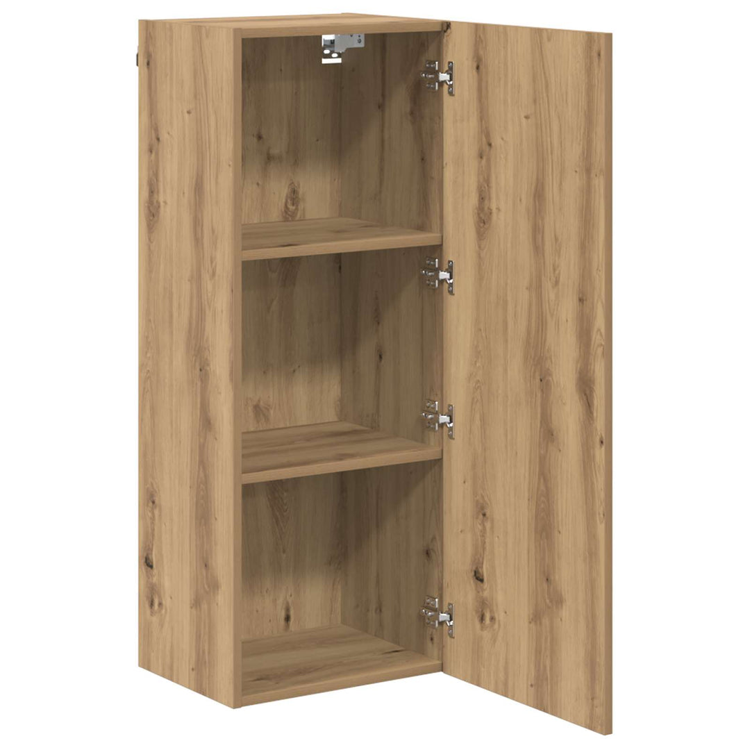 Tv Vägghylla Artisan Ek 40,5 X 30 X 102 Cm Konstruerat Trä