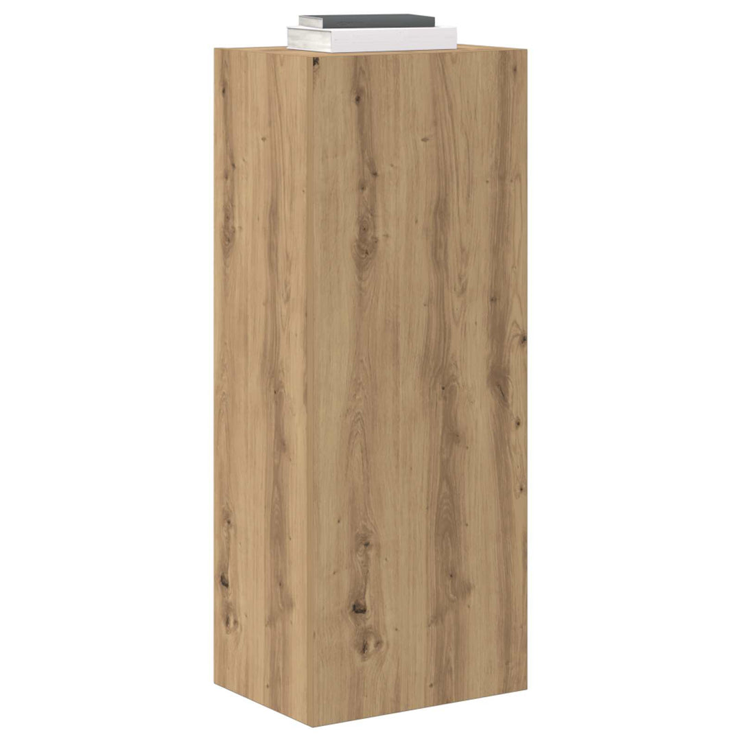 Tv Vägghylla Artisan Ek 40,5 X 30 X 102 Cm Konstruerat Trä