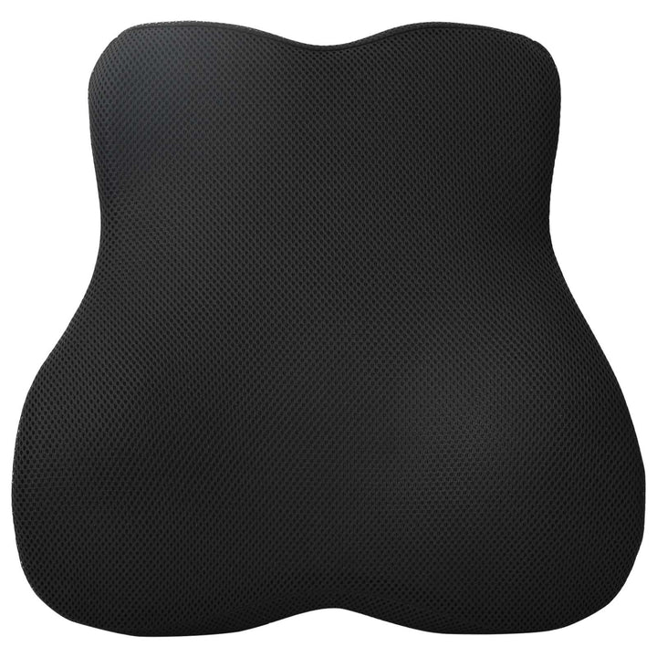 Ryggkudde Svart Minneskum 40 X 40 X 11 Cm