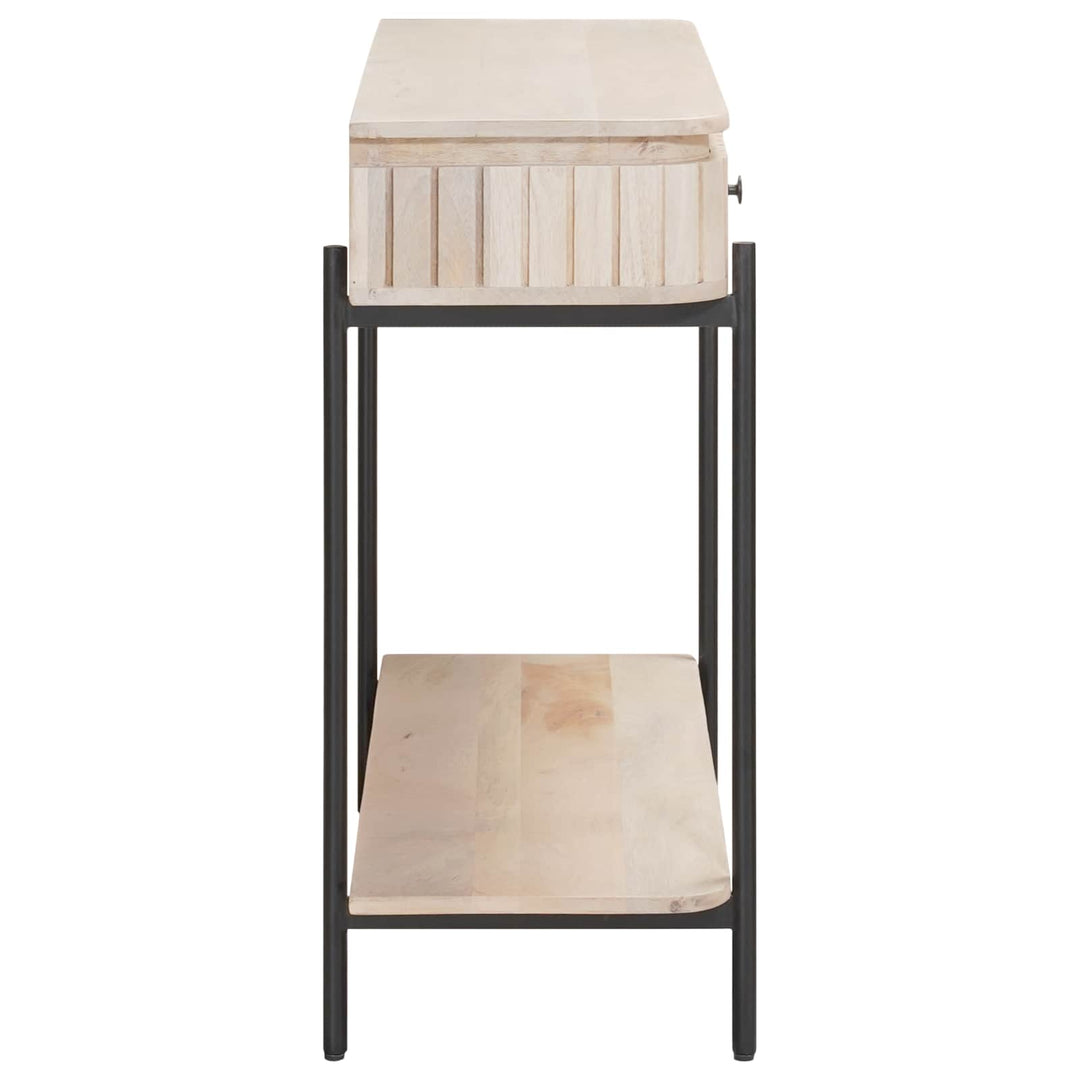 Hantverksmässig Sluttabell Vit 100 X 30 X 76 Cm
