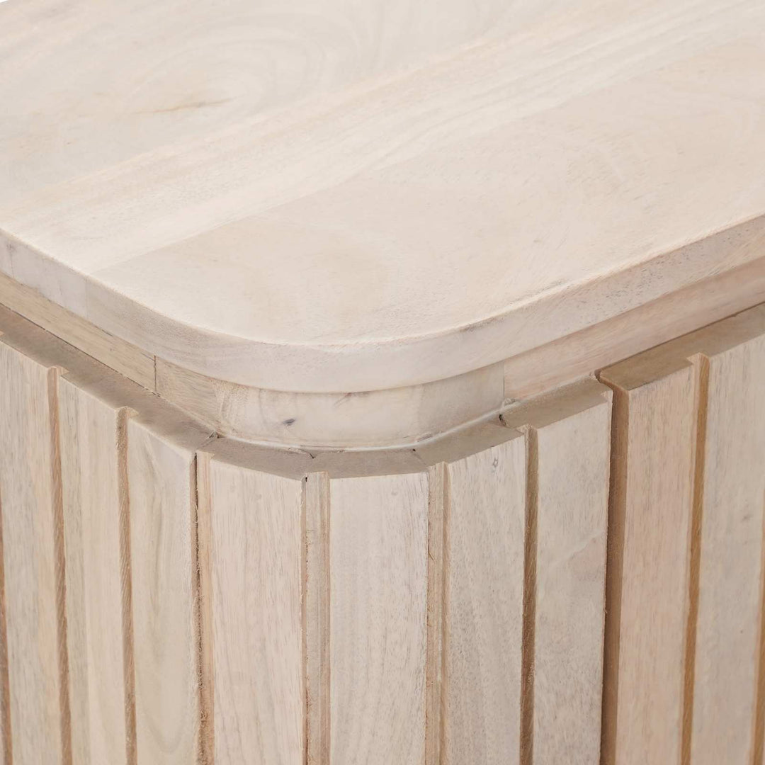 Tv-Skåp 105 X 30 X 45 Cm Massivt Mangoträ Och Konstruerat Trä