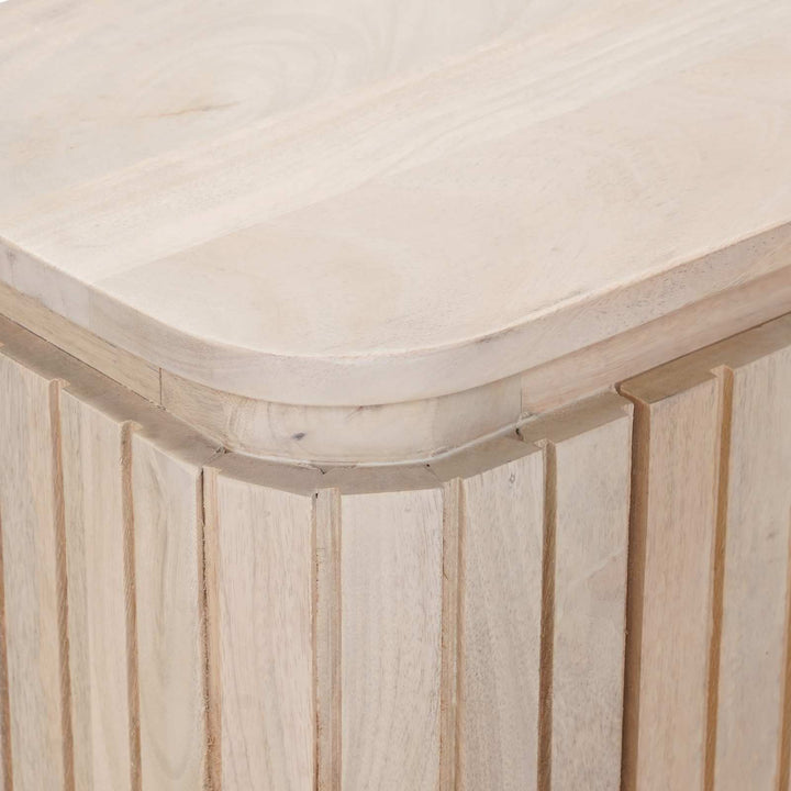 Tv-Skåp 105 X 30 X 45 Cm Massivt Mangoträ Och Konstruerat Trä