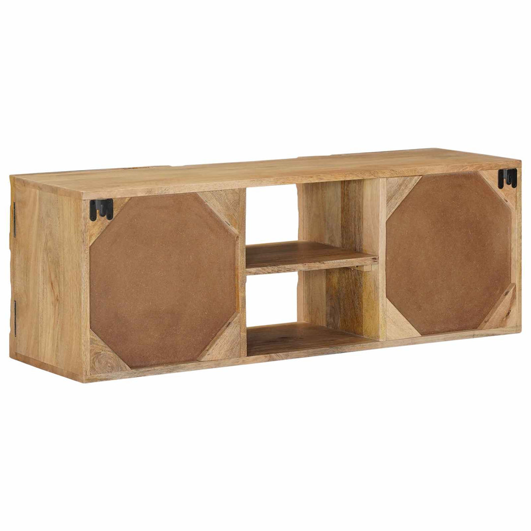 Vägg Tv Skåp Med Hylla Med Lagring Med Dörr 100 X 30 X 35 Cm