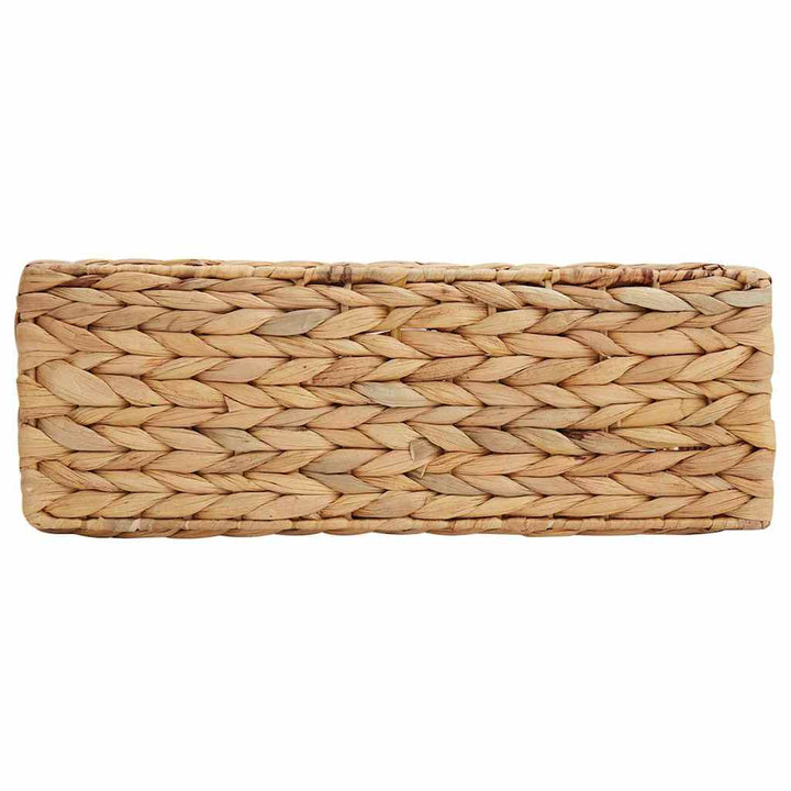 Tidningkorgar 2 Pcs Naturfärg 39 X 14 X 25 Cm Vattenhyacint