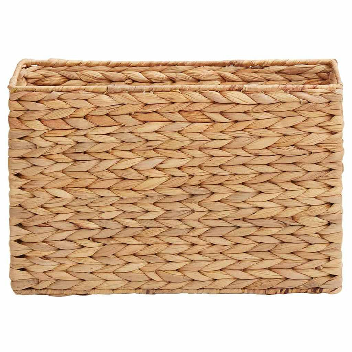 Tidningkorgar 2 Pcs Naturfärg 39 X 14 X 25 Cm Vattenhyacint