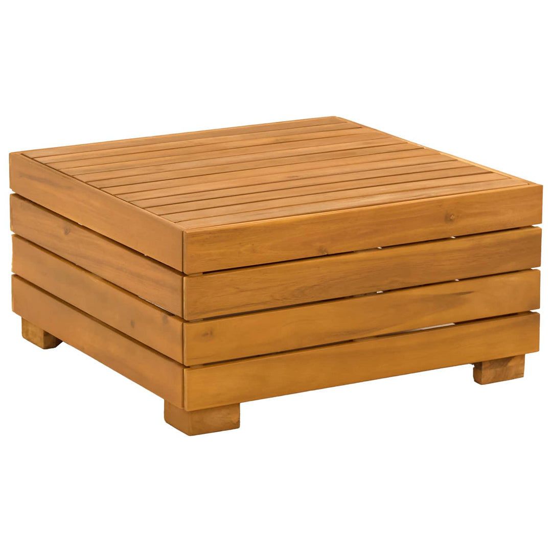 3 St Utomhussoffset Massivt Akaciaträ Brun