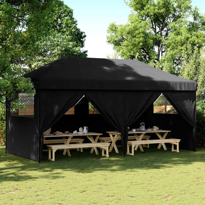 Partytält Svart 292 X 580 X 315 Cm Oxford Tyg
