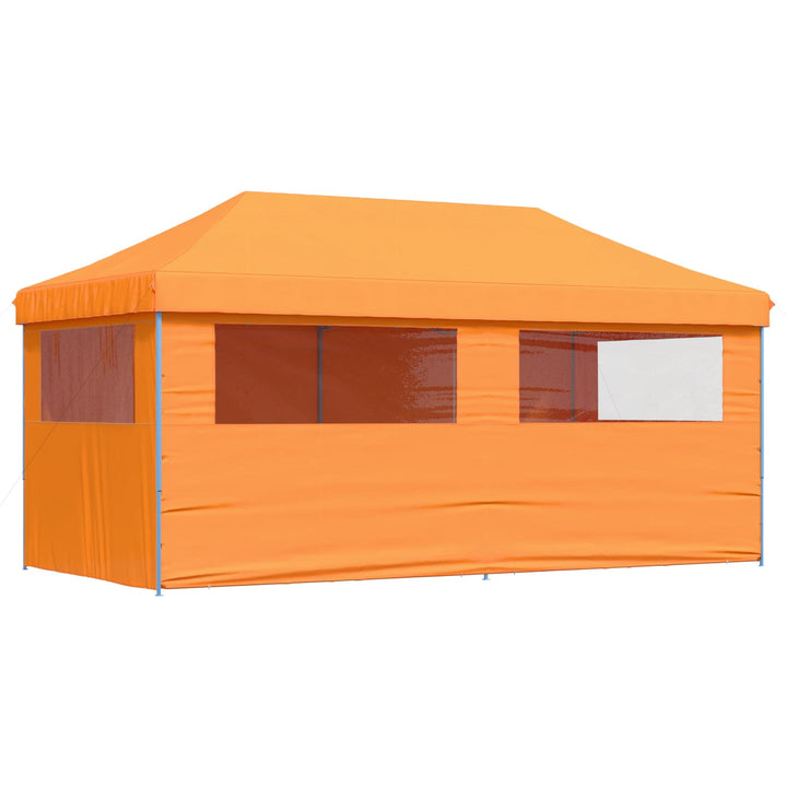 Partytält Orange 292 X 580 X 315 Cm Oxford Tyg