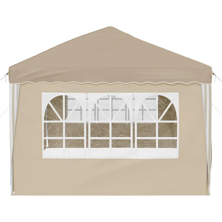 Pop-Up Partytält Gräddvit 575 X 288 X 245 Cm