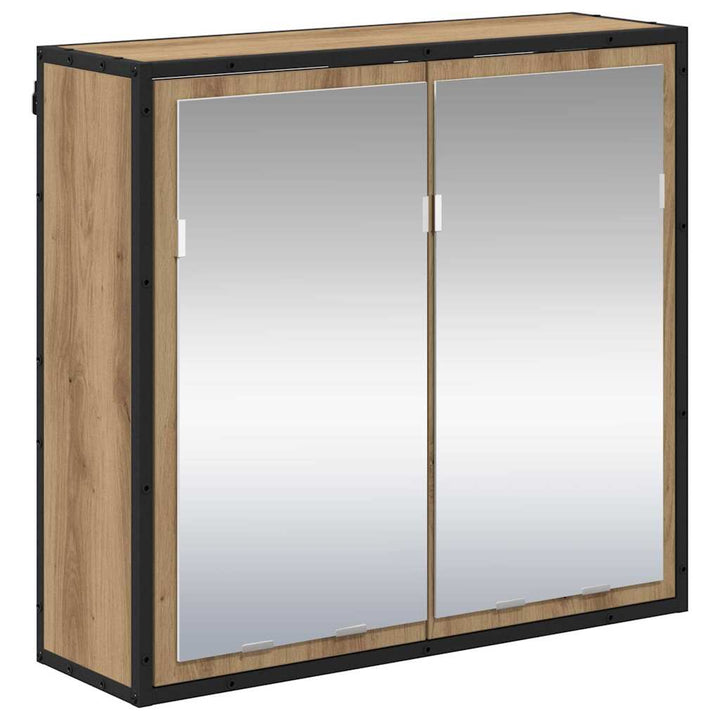 Badrumsmöbelset 4 St Artisan Ek 80 X 33 X 60 Cm Konstruerat Trä