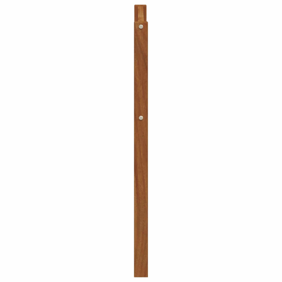 Armstöd 2 St Naturfärg 59 X 4 X 73 Cm Massivt Akaciaträ