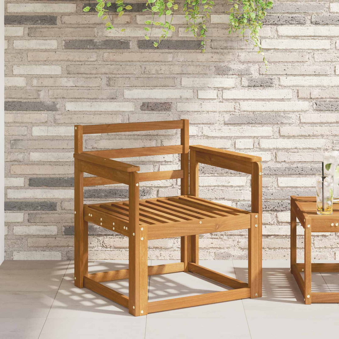 Armstöd 2 St Brun 59 X 6 X 61 Cm Massivt Akaciaträ