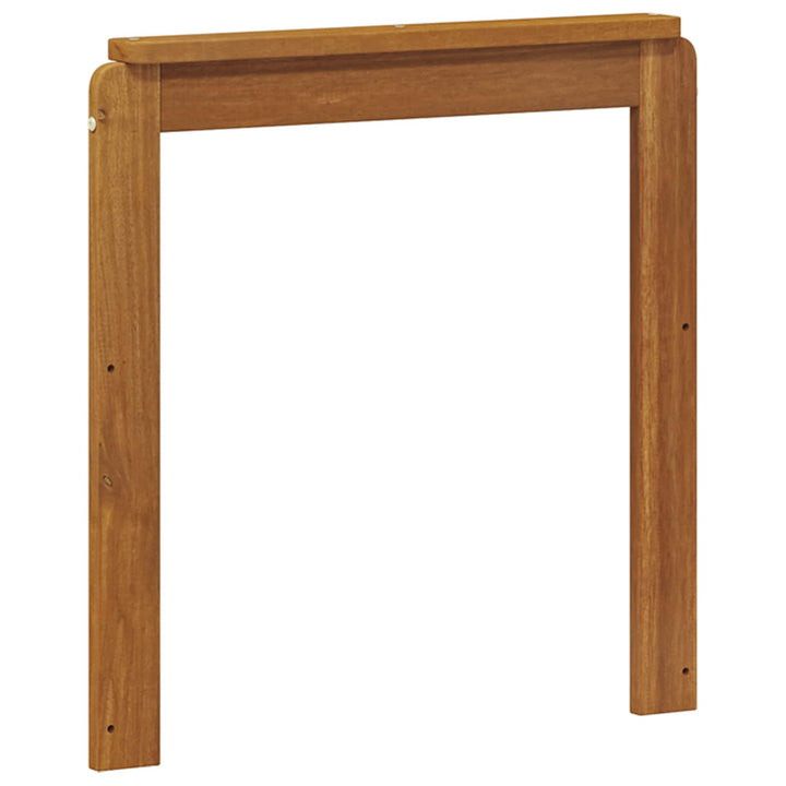 Armstöd 2 St Brun 59 X 6 X 61 Cm Massivt Akaciaträ