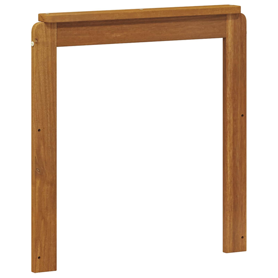 Armstöd 2 St Brun 59 X 6 X 61 Cm Massivt Akaciaträ