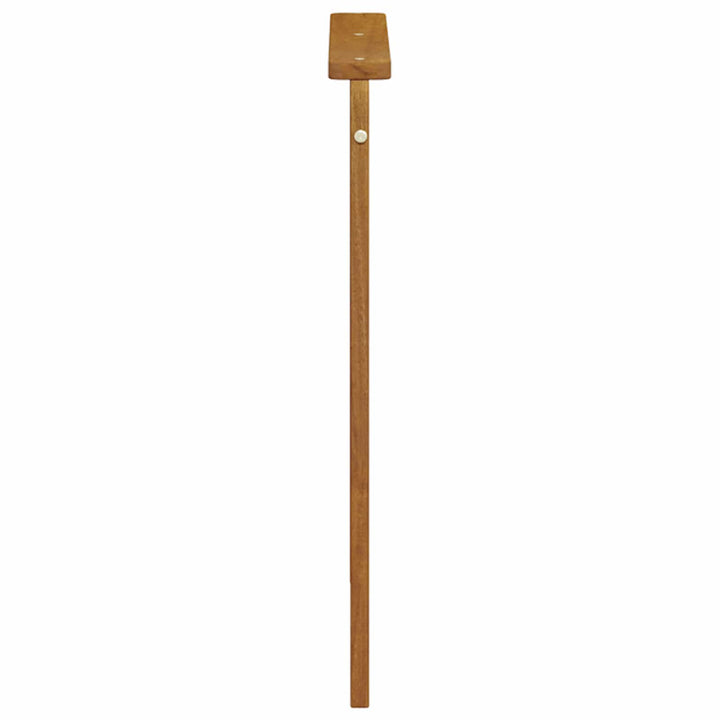 Armstöd 2 St Brun 59 X 6 X 61 Cm Massivt Akaciaträ