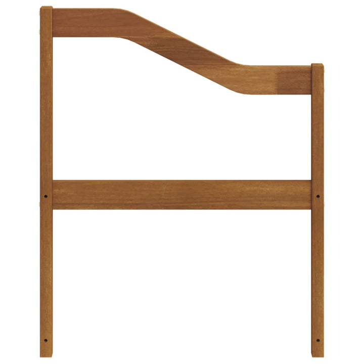 Armstöd 2 Pcs Naturlig 59 X 4 X 73 Cm Massivt Akaciaträ