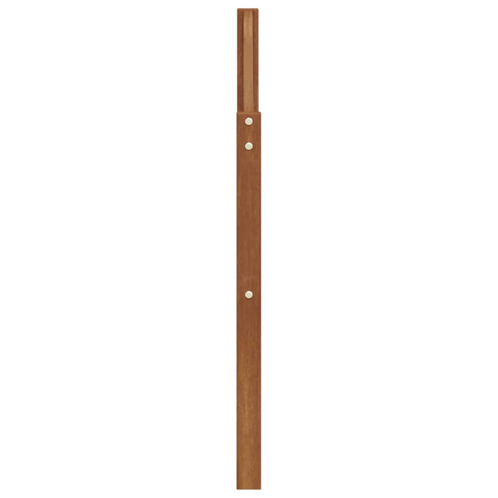 Armstöd 2 Pcs Naturlig 59 X 4 X 73 Cm Massivt Akaciaträ
