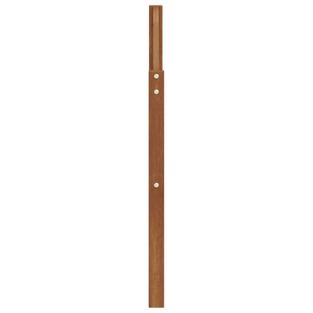 Armstöd 2 Pcs Naturlig 59 X 4 X 73 Cm Massivt Akaciaträ