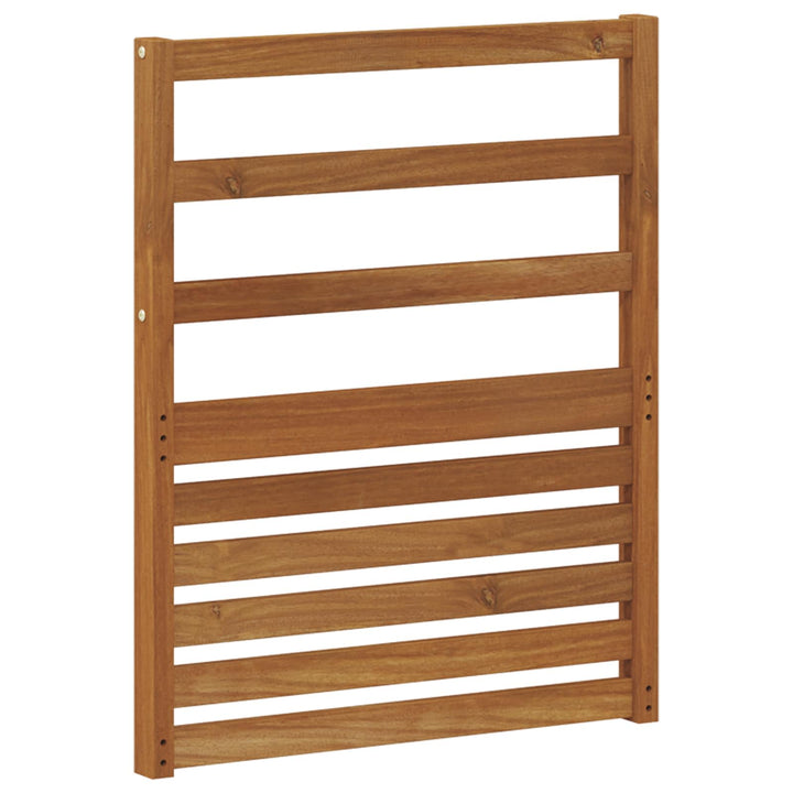 Armstöd 2 St Brun 59 X 4 X 73 Cm Massivt Akaciaträ