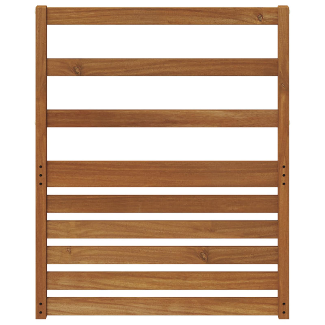Armstöd 2 St Brun 59 X 4 X 73 Cm Massivt Akaciaträ