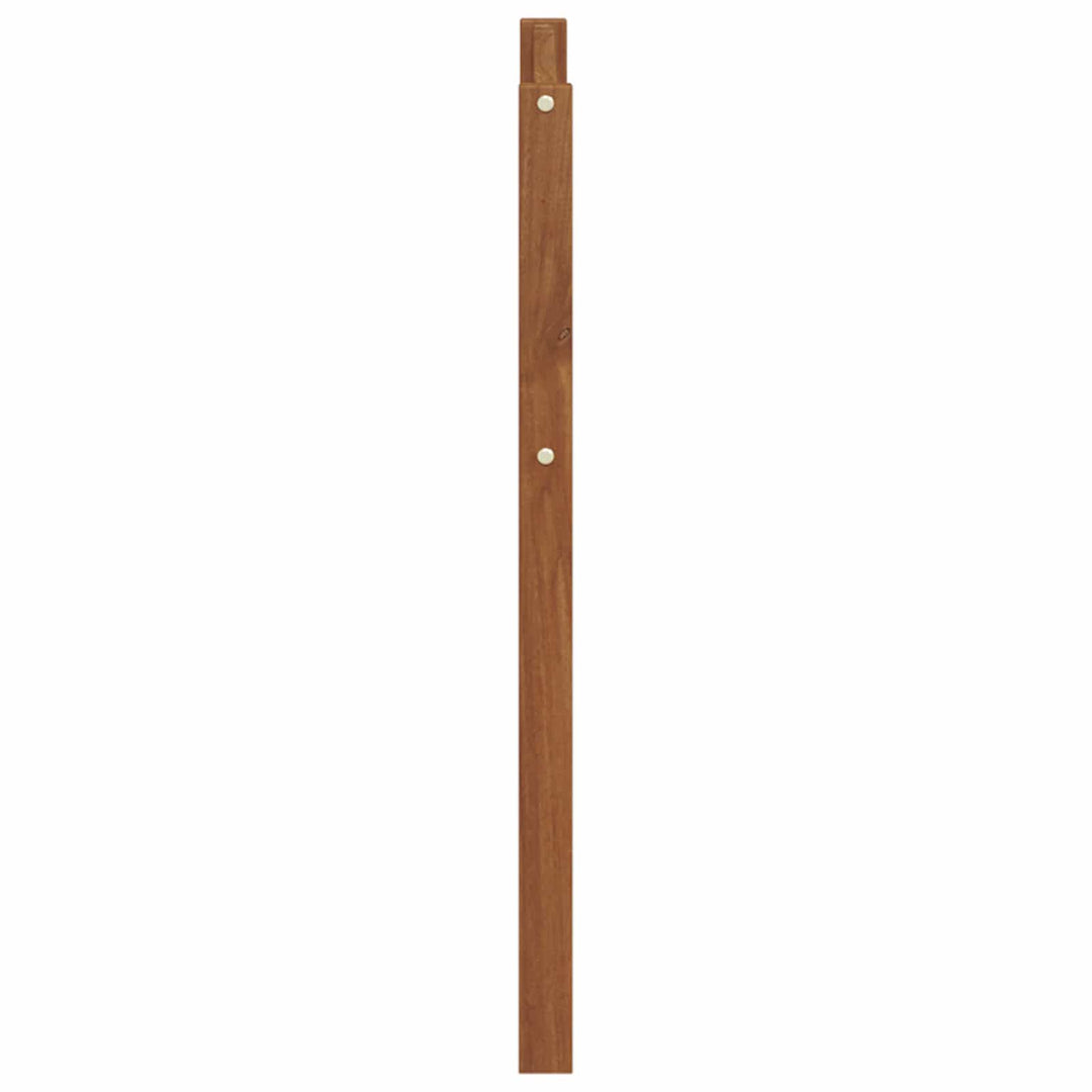 Armstöd 2 St Brun 59 X 4 X 73 Cm Massivt Akaciaträ