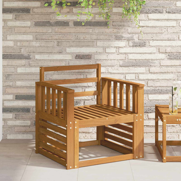 Armstöd 2 St Brun 60 X 6 X 61 Cm Massivt Akaciaträ