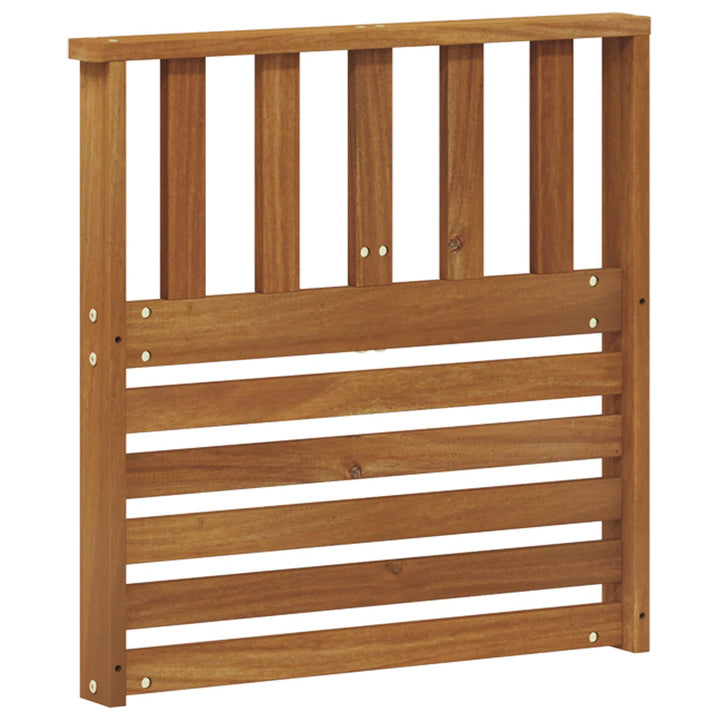 Armstöd 2 St Brun 60 X 6 X 61 Cm Massivt Akaciaträ