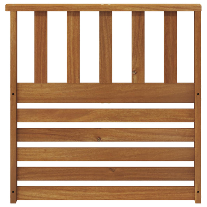 Armstöd 2 St Brun 60 X 6 X 61 Cm Massivt Akaciaträ