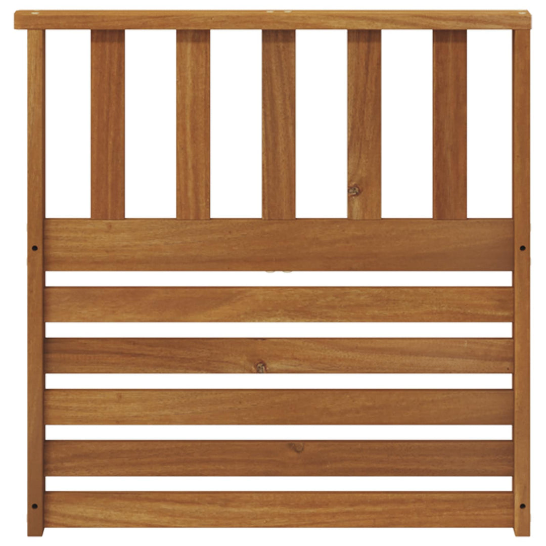 Armstöd 2 St Brun 60 X 6 X 61 Cm Massivt Akaciaträ