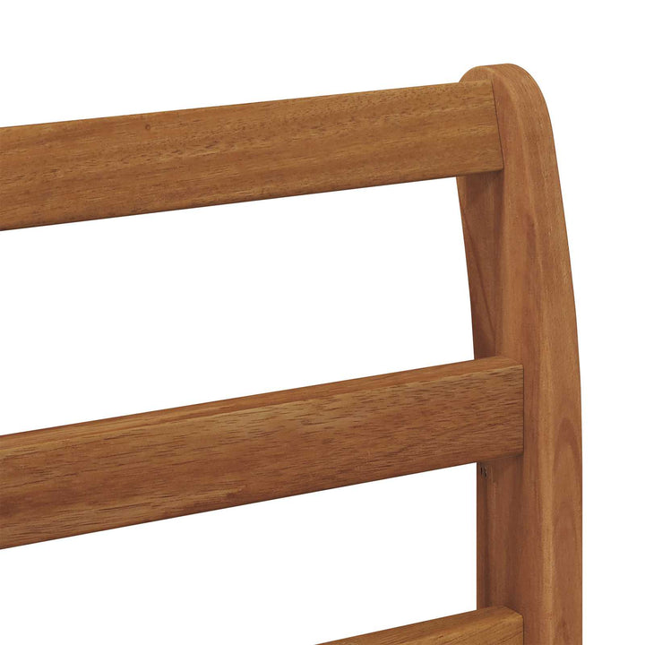 Armstöd 2 St Naturlig 58,5 X 8 X 60 Cm Massivt Akaciaträ
