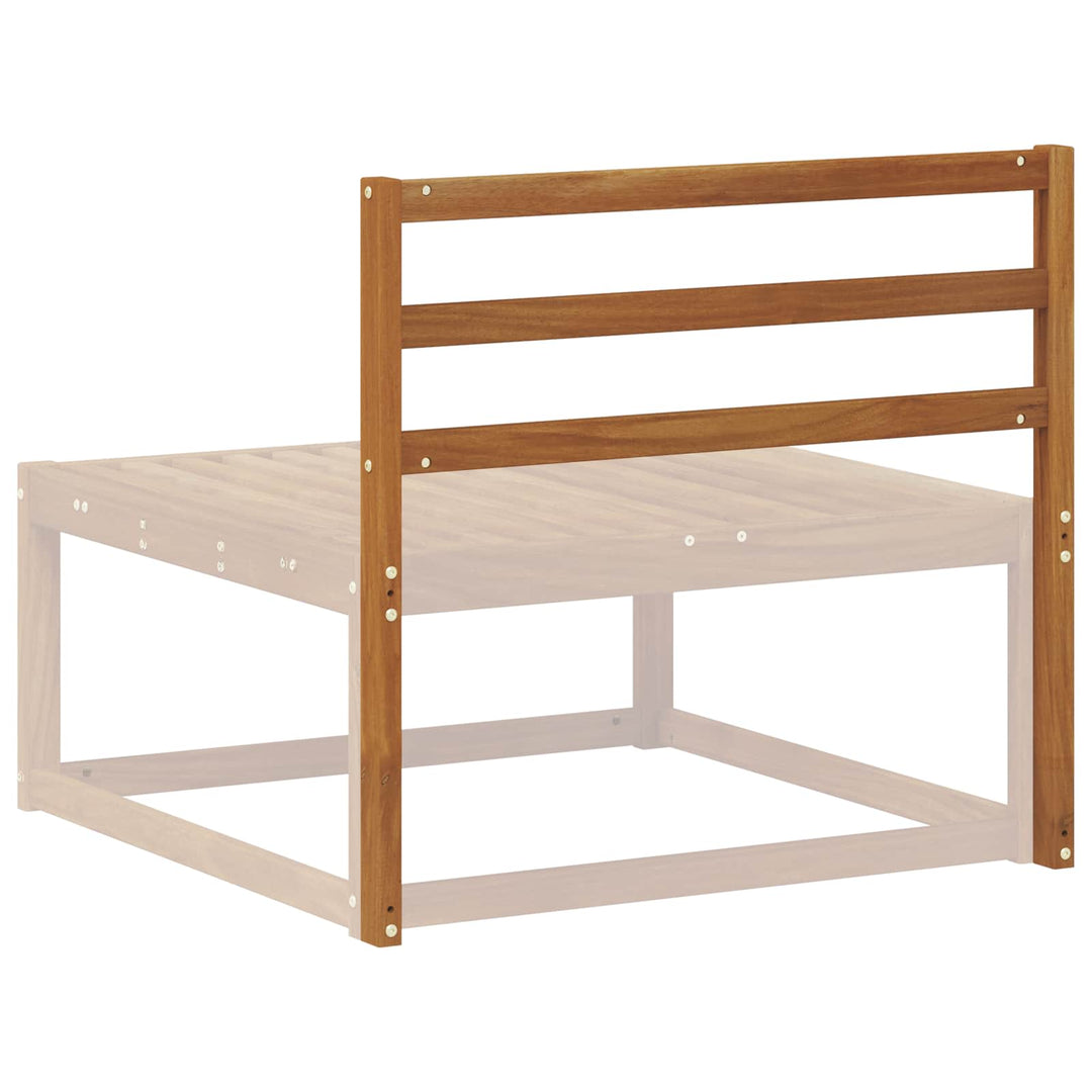 Ryggstöd Brun 79 X 4 X 73 Cm Massivt Akaciaträ