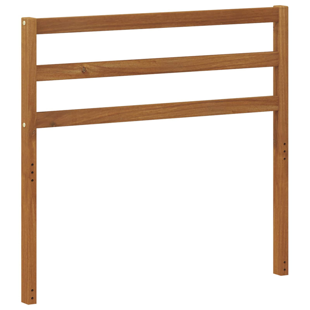 Armstöd 2 Pcs Naturlig 79 X 4 X 73 Cm Massivt Akaciaträ